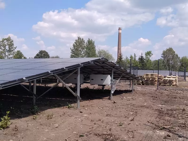 Centrala fotovoltaica 1500 kWp - Freiberg Germania (11) Centrala fotovoltaica 1500 kWp - Freiberg Germania