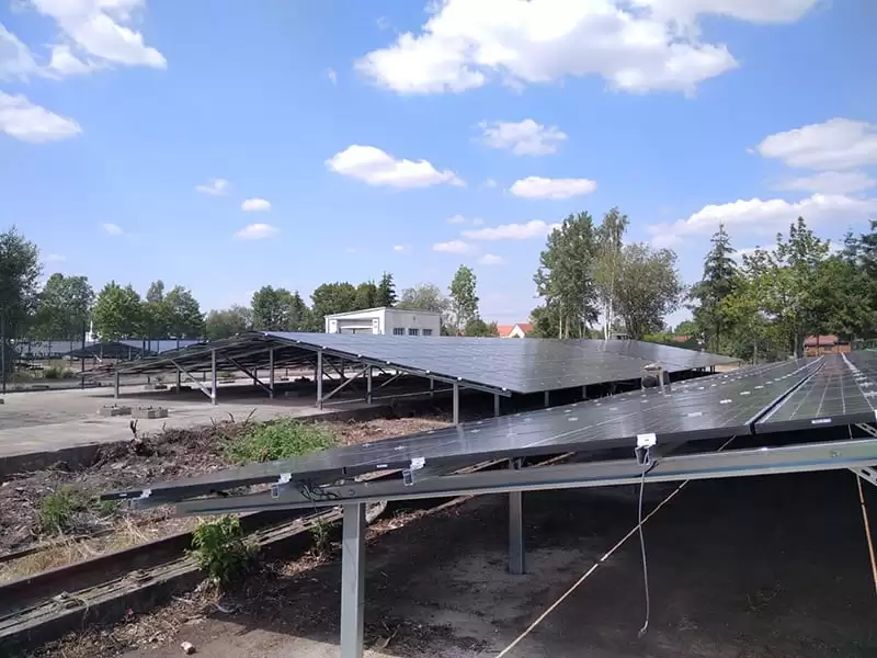 Centrala fotovoltaica 1500 kWp - Freiberg Germania (12) Centrala fotovoltaica 1500 kWp - Freiberg Germania