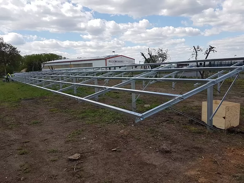 Parc panouri fotovoltaice 750 kWp - Barnstädt Germania (1) Parc panouri fotovoltaice 750 kWp - Barnstädt Germania