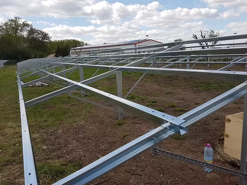 Parc panouri fotovoltaice 750 kWp - Barnstädt Germania (2) Parc panouri fotovoltaice 750 kWp - Barnstädt Germania