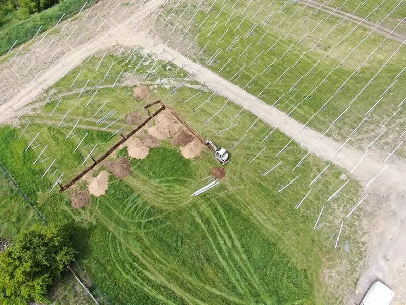 Parc panouri fotovoltaice 750 kWp - Barnstädt Germania (2) Parc panouri fotovoltaice 750 kWp - Barnstädt Germania