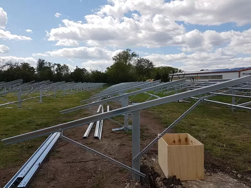 Parc panouri fotovoltaice 750 kWp - Barnstädt Germania (4) Parc panouri fotovoltaice 750 kWp - Barnstädt Germania