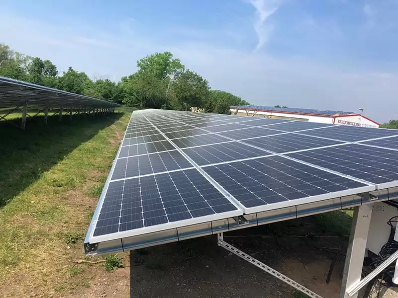 Parc panouri fotovoltaice 750 kWp - Barnstädt Germania (4) Parc panouri fotovoltaice 750 kWp - Barnstädt Germania