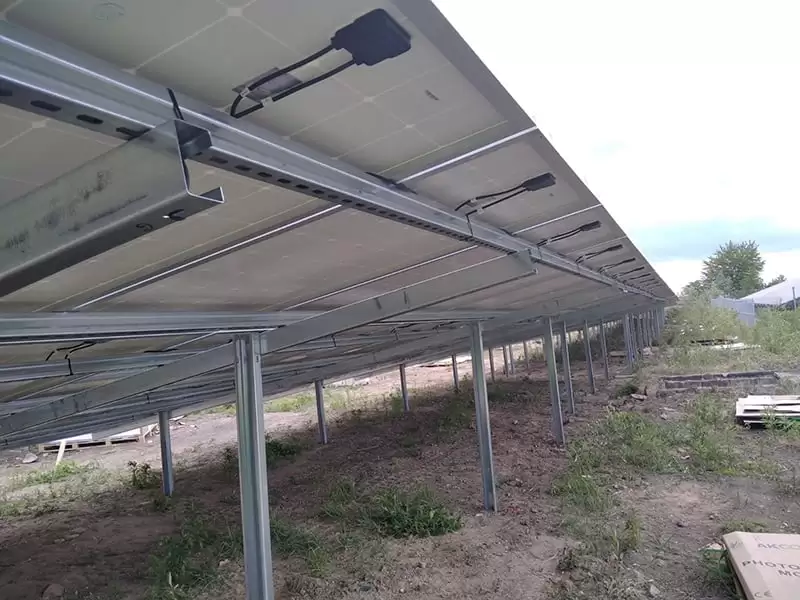 Parc panouri fotovoltaice 750 kWp - Espenhain Germania (2) Parc panouri fotovoltaice 750 kWp - Espenhain Germania