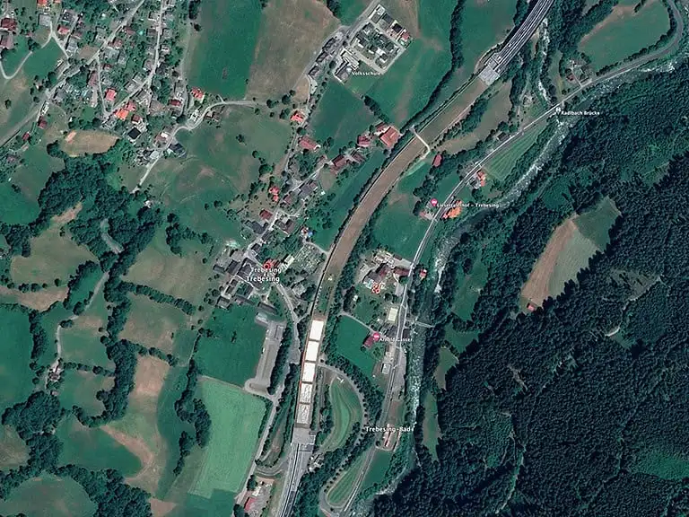 Trebesing napelempark – Ausztria 1 Parc fotovoltaic Trebesing, Austria