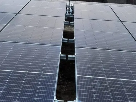 Montaj panouri fotovoltaice la sol, Parc fotovoltaic Seebach (3) Montaj panouri fotovoltaice la sol, Parc fotovoltaic Seebach