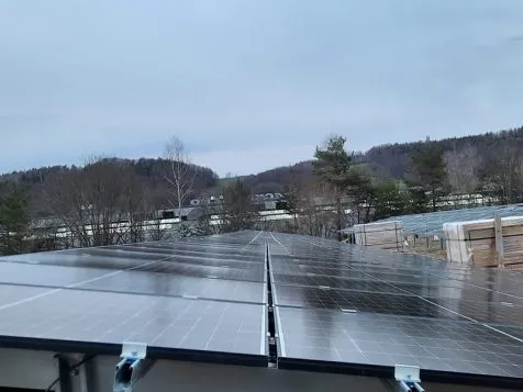 Montaj panouri fotovoltaice la sol, Parc fotovoltaic Seebach (6) Montaj panouri fotovoltaice la sol, Parc fotovoltaic Seebach