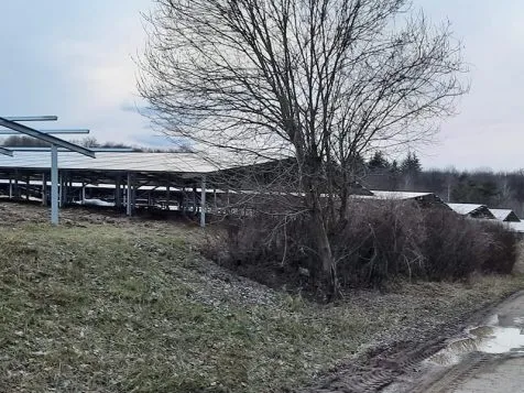 Montaj panouri fotovoltaice la sol, Parc fotovoltaic Seebach (7) Montaj panouri fotovoltaice la sol, Parc fotovoltaic Seebach